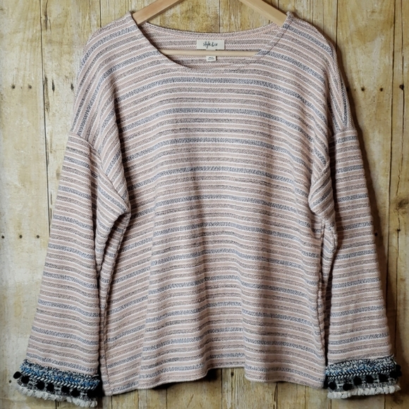 Express Sweaters - Style & Co | Sweater | Size L | Blush & Black